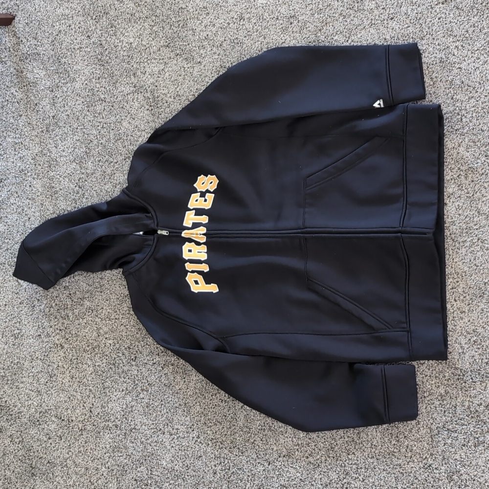 Majestic Pittsburgh Pirates Zip Up Hoodie